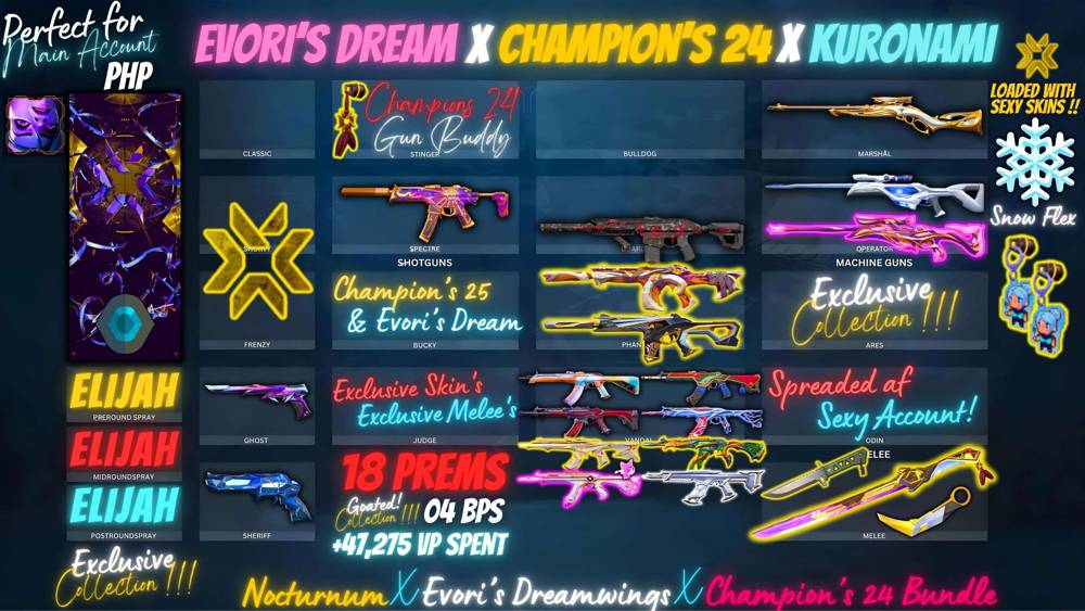 Sold VALORANT account